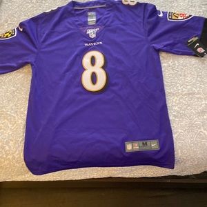100th anniversary Lamar Jackson Ravens Jersey